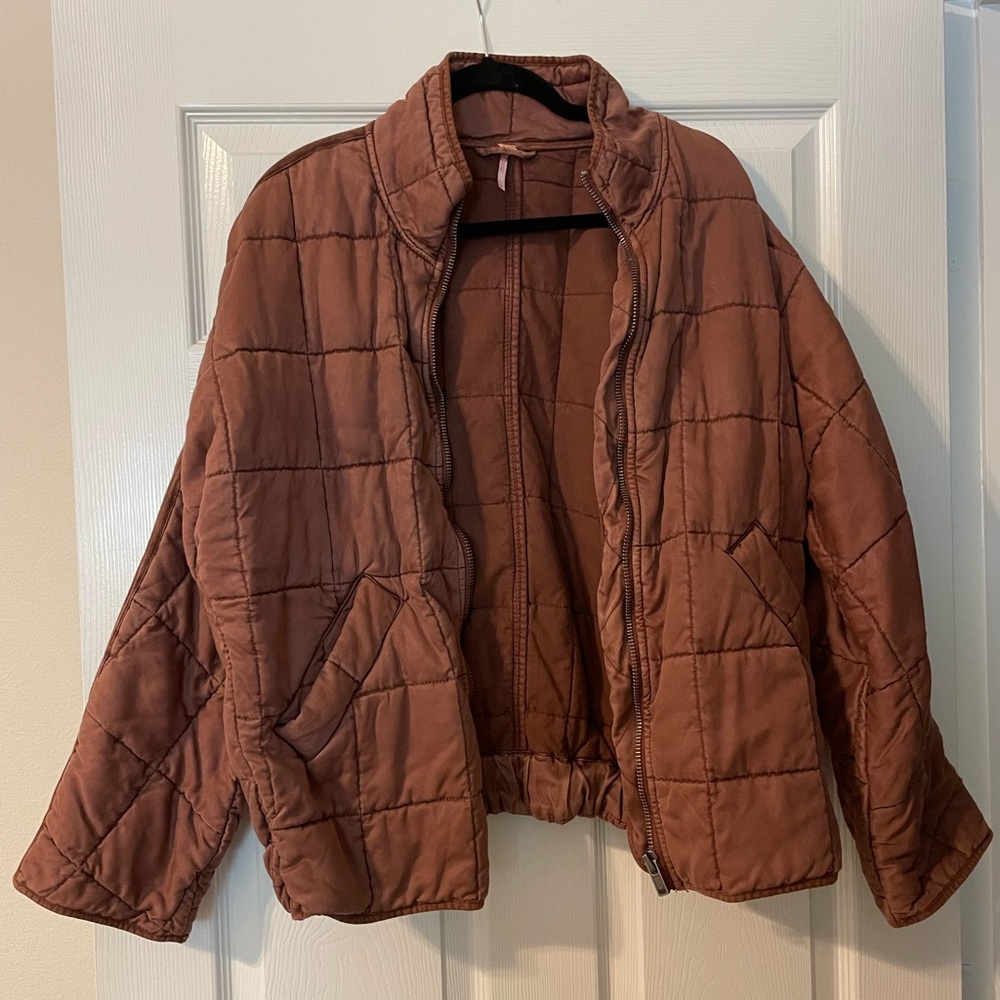 Dolman Quilted Knit Jacket